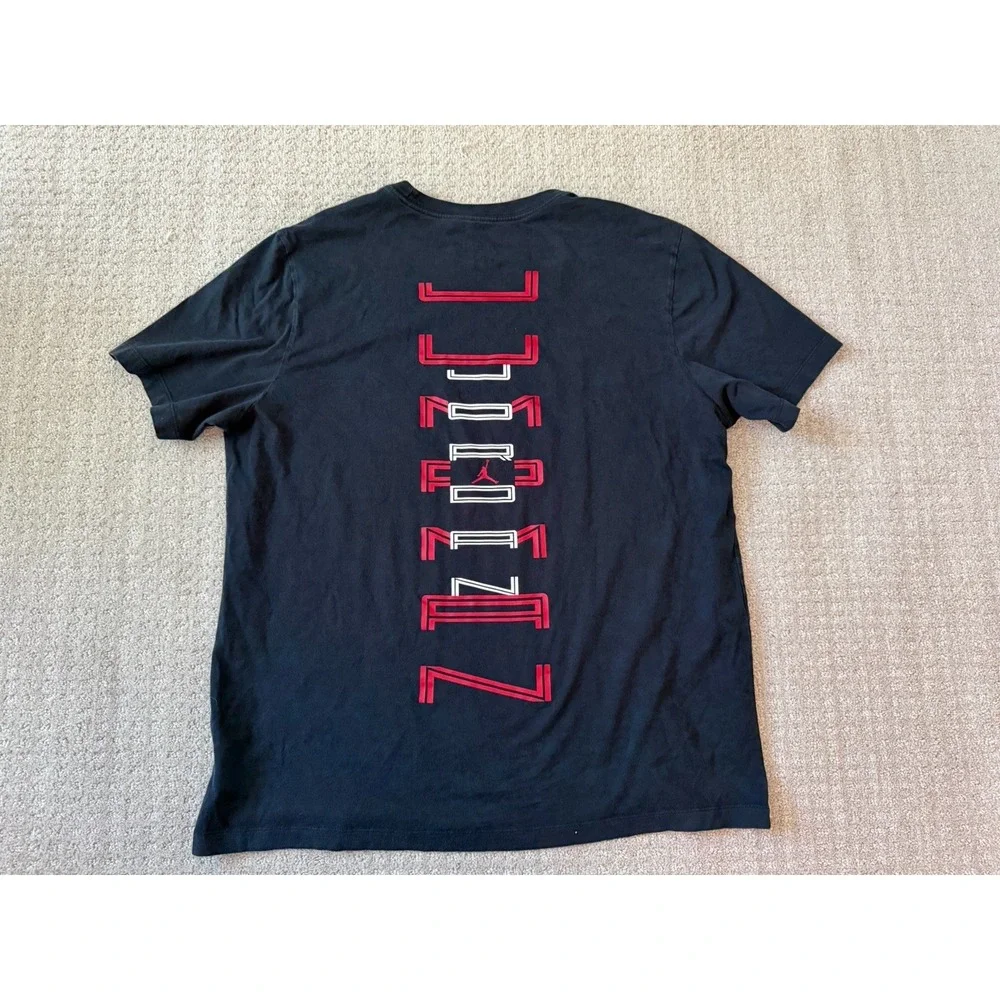 Nike Jordan Retro XI 11 Legacy 23 T-Shirt Black Men's XL